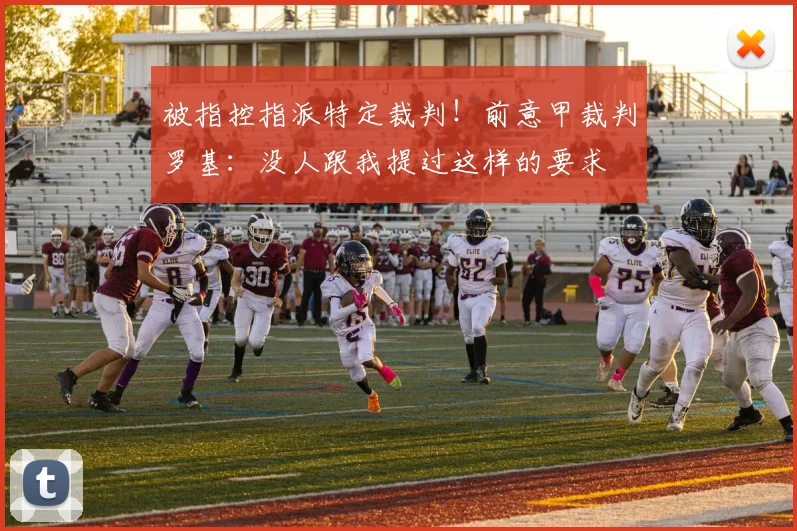 被指控指派特定裁判！前意甲裁判罗基：没人跟我提过这样的要求
